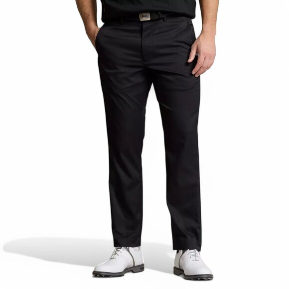 Ralph Lauren RLX Tailored Fit 5 Pocket Tech Pants Size 36x34 Black NWT - Picture 1 of 12